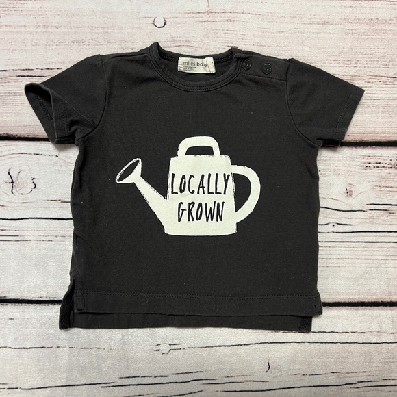 Miles baby Other - 100% Cotton Locally Grown Baby Tee 3 months - Never Worn